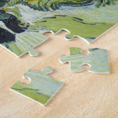 Traphuis van Van Gogh in Auvers Landschapskunst Legpuzzel (Zijkant)