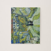 Traphuis van Van Gogh in Auvers Landschapskunst Legpuzzel (Verticaal)