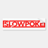 Trapoke Stamp Bumpersticker (Voorkant)