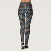 Trappe in trappe patroon Altona Leggings (Achterkant)