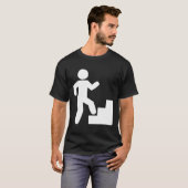 Trappe klim Tribute Workout T-shirt (Voorkant volledig)