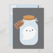 Trapped Little Ghost Briefkaart (Voorkant / Achterkant)