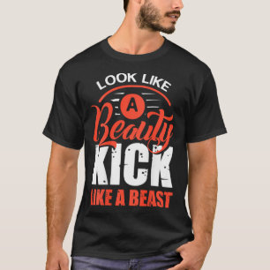 Trappeer als een Beest, Kickboksen T-shirt, Kickbo T-shirt