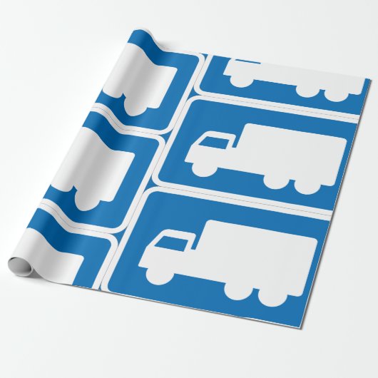 Trappen Cadeaupapier (Uitgerold)