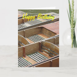 Trappen, Gelukkige Verjaardag Kaart