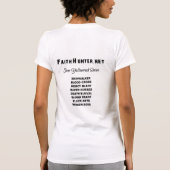 Trappen hebben, zal reizen t-shirt (Achterkant)