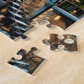 Trappen Illusie Museum Puzzel (Zijkant)