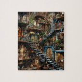 Trappen Illusie Museum Puzzel Legpuzzel (Verticaal)
