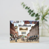 trappen met balgfunctie en herfst briefkaart (Staand voorkant)