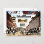 trappen met balgfunctie en herfst briefkaart (Voorkant / Achterkant)