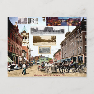 trappen met balgfunctie en herfst briefkaart