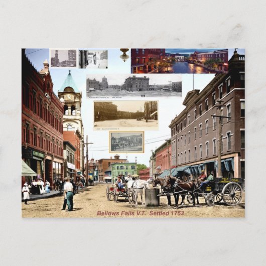 trappen met balgfunctie en herfst briefkaart (Voorkant)