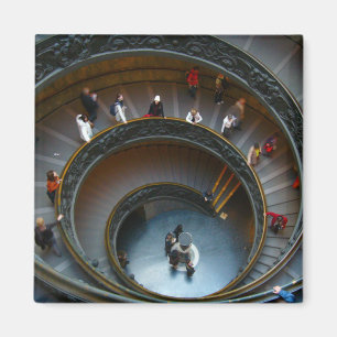trappen met een vaticaan magneet