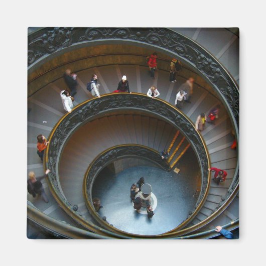 trappen met een vaticaan magneet (Voorkant)