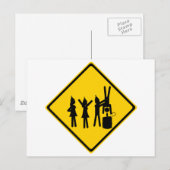 Trappen Uitnodiging Briefkaart (Voorkant / Achterkant)