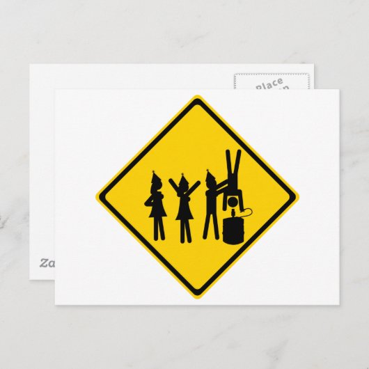 Trappen Uitnodiging Briefkaart (Voorkant / Achterkant)