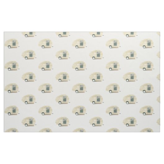  trappenaanhangwagen zigeunercaravan 2 stof (Fat Quarter)