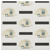 trappenaanhangwagen zigeunercaravan 2 stof (Swatch)