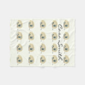  trappenaanhangwagen zigeunercaravan fleece deken (Voorkant (Horizontaal))