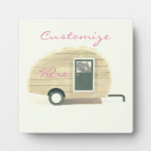  trappenaanhangwagen zigeunercaravan fotoplaat (Voorkant)