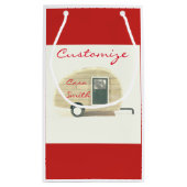  trappenaanhangwagen zigeunercaravan klein cadeauzakje (Achterkant)