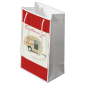  trappenaanhangwagen zigeunercaravan klein cadeauzakje (Achterkant Gekanteld)