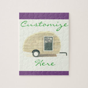  trappenaanhangwagen zigeunercaravan legpuzzel