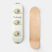 trappenaanhangwagen zigeunercaravan persoonlijk skateboard (Voorkant)