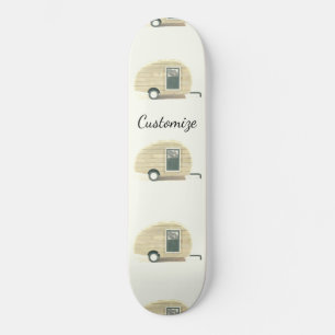 trappenaanhangwagen zigeunercaravan persoonlijk skateboard