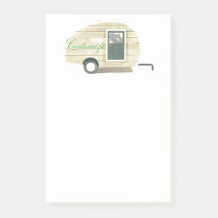 trappenaanhangwagen zigeunercaravan post-it® notes