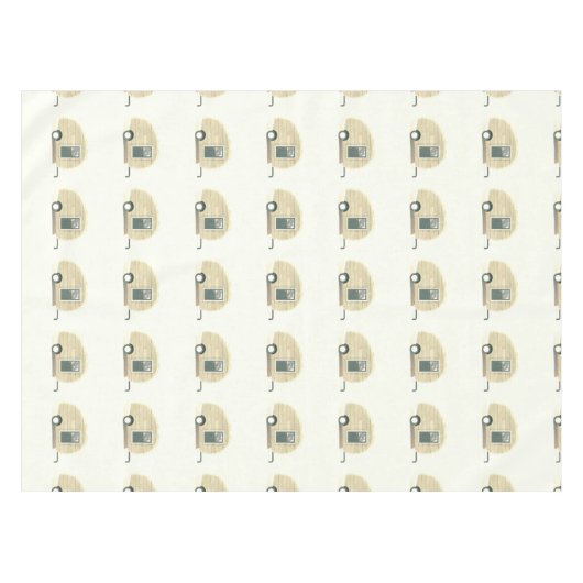  trappenaanhangwagen zigeunercaravan tafelkleed (Voorkant (Horizontaal))