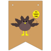 Trappende vlaggen voor de Thanksgiving van Turkse  Vlaggetjes (Eerste vlag)