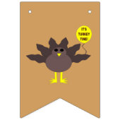 Trappende vlaggen voor de Thanksgiving van Turkse  Vlaggetjes (Derde vlag)