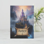 *~* Trappenkasteel Middeleeuwse Fantasie AP88 Verj Kaart (Staand voorkant)