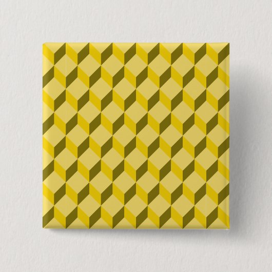 trappenpatroon vierkante button 5,1 cm (Voorkant)