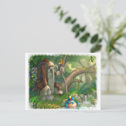 Trapper Briefkaart (Staand voorkant)