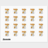 Trapper T-shirts en schenkingen Ronde Sticker (Vel)