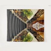 Trapperachtergrond Wandkleed (Voorkant (horizontaal))