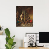 Trapper's Cabin - John Mix Stanley Fine Art Poster (Thuiskantoor)