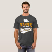 Trappers Get More Beaversrappers Hunter 70s gift T-shirt (Voorkant volledig)