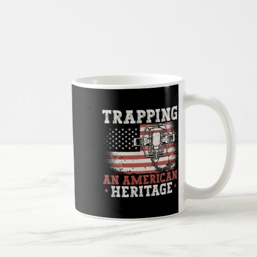 Trapping Een Amerikaanse Heritage Trap Hunting Tra Koffiemok (Rechts)