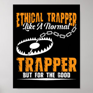 Trapping Stuff Coyote Trapping Gear Trap Hunter TR Poster