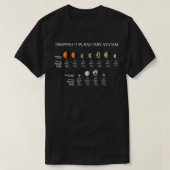 TRAPPIST1 Planetair Systeem Exoplaneet Ontdekking T-shirt (Design voorkant)