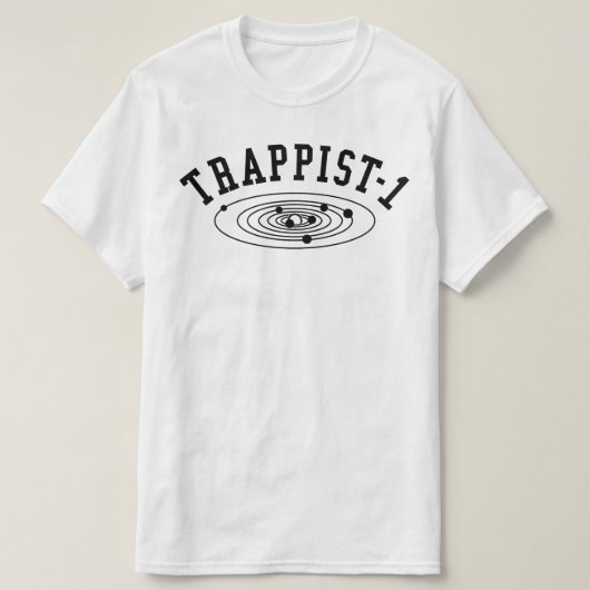 TRAPPIST-1-installaties T-shirt (Design voorkant)