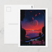 TRAPPIST-1e - NASA-visies van de Toekomst Briefkaart (Voorkant / Achterkant)