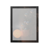 Trappist-1's zeven planeten in een baan rond de st notitieblok (Linkerzijde)