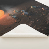 Trappist-1's zeven planeten in een baan rond de st sherpa deken (3/4)