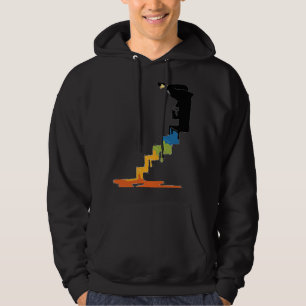 Trapschilder Abstract 024 op zacht katoen T Hoodie