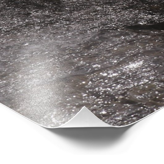 trapsgewijs water foto afdruk (Hoek)