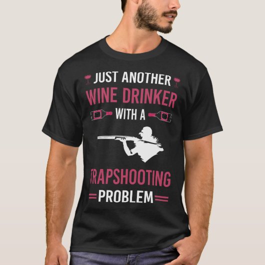 Trapshooting Trap Shooting Clay Doel Schieten T-shirt (Voorkant)